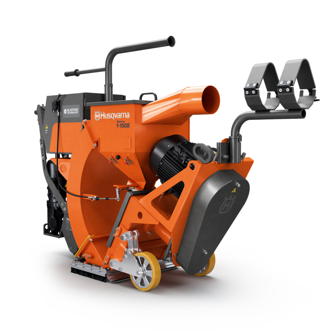 BLASTRAC / HUSQVARNA 1-15 DS – Kugelstrahlmaschine