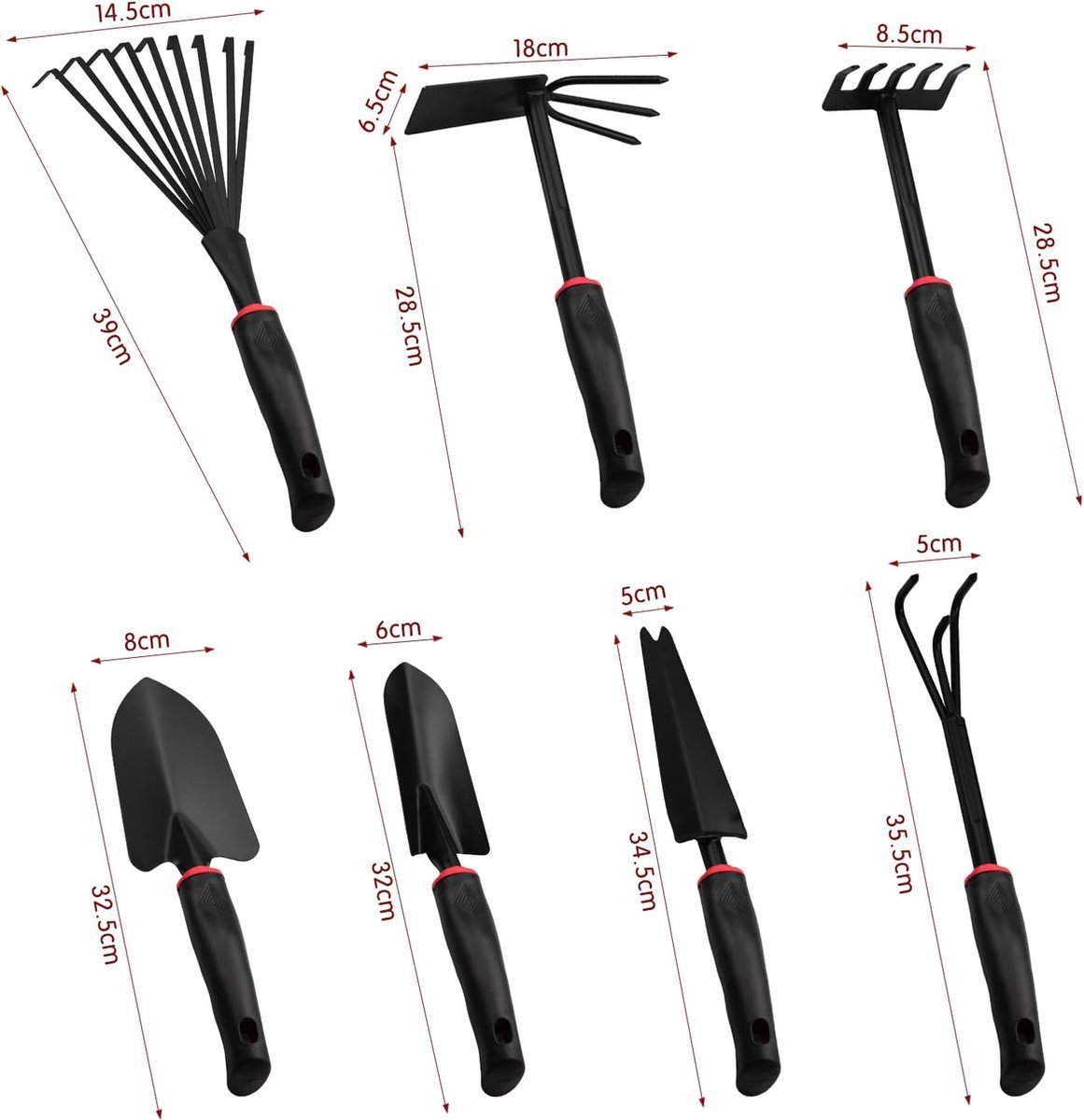 Ergonomische Gartenschaufeln und -rechen – Bild 2