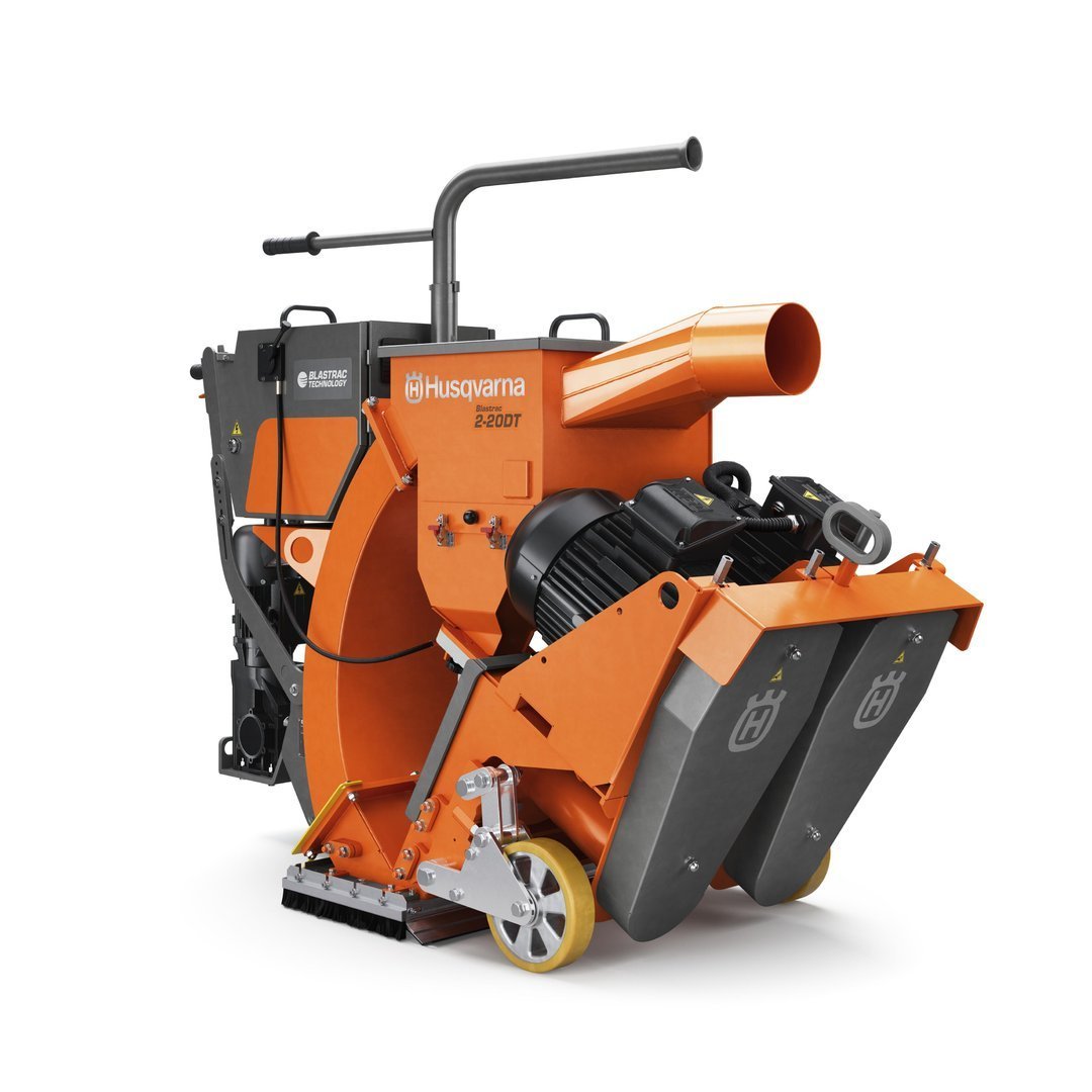 BLASTRAC / HUSQVARNA 2-20 DT – Kugelstrahlmaschine – Bild 3