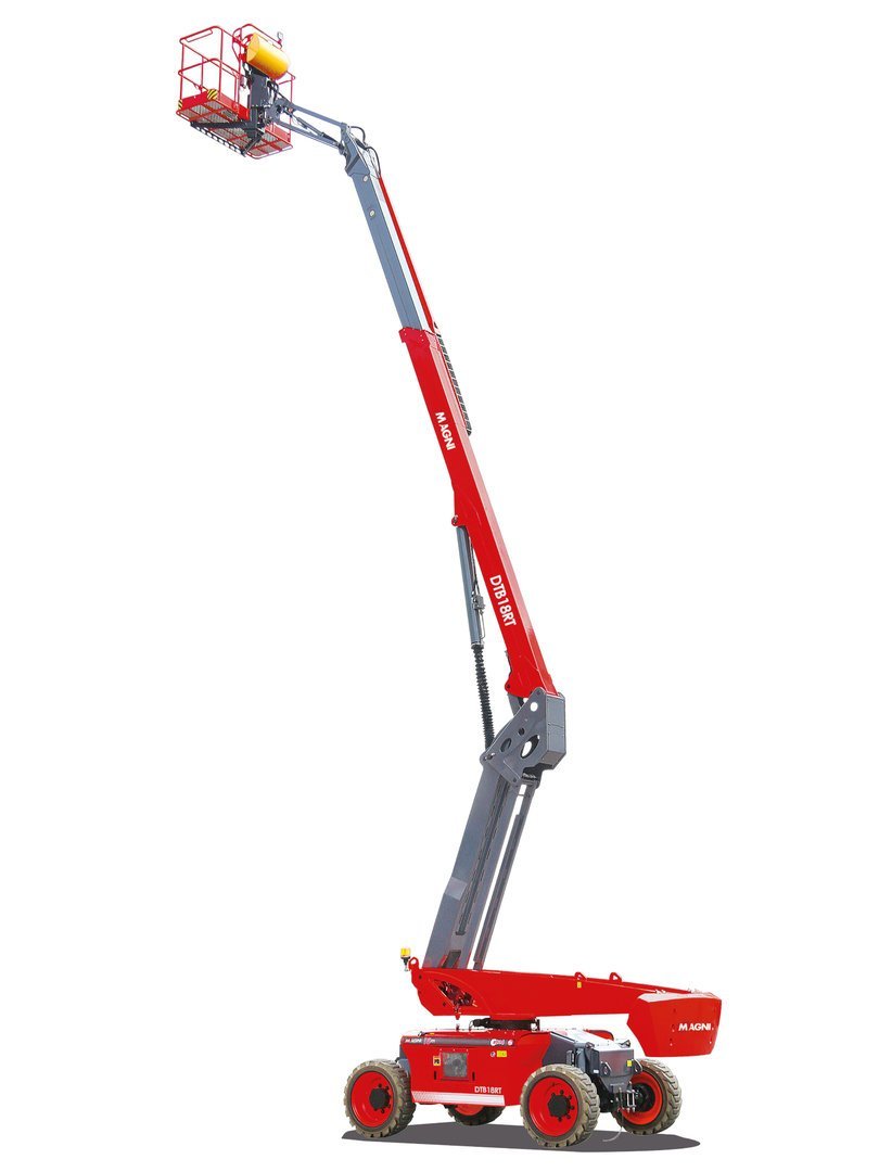 MAGNI DTB18RT Diesel-Teleskop-Arbeitsbühne geländegängig 18,1 mtr.