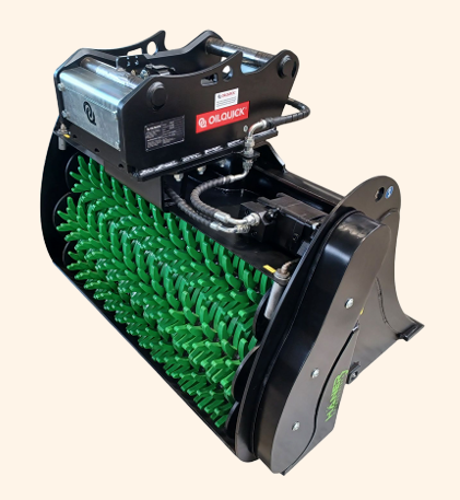 HÄNER HSS 600-3 – Schaufel-Separator für Minibagger 2,5 – 5,0 to. – Bild 3