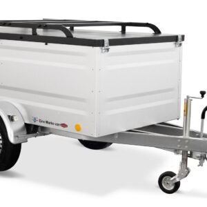 TPV Kofferanhänger 1300kg KT-EB3 Geschlossen Gebremst Alu-Zink