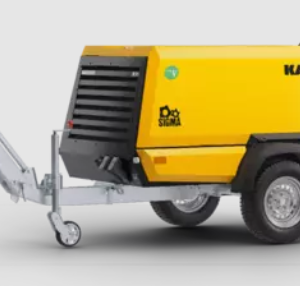 KAESER MOBILAIR M81 – Baukompressor mit Stromerzeuger 8,5 kVA mobil
