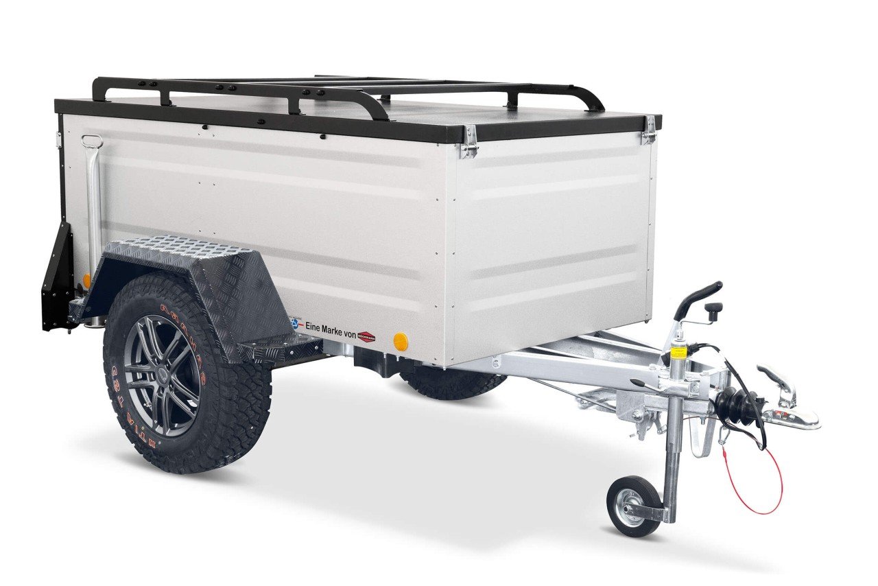 Offroad und Dachzelt Anhänger 1000kg KT-EB2 Aluminium Zinkbeschichtung