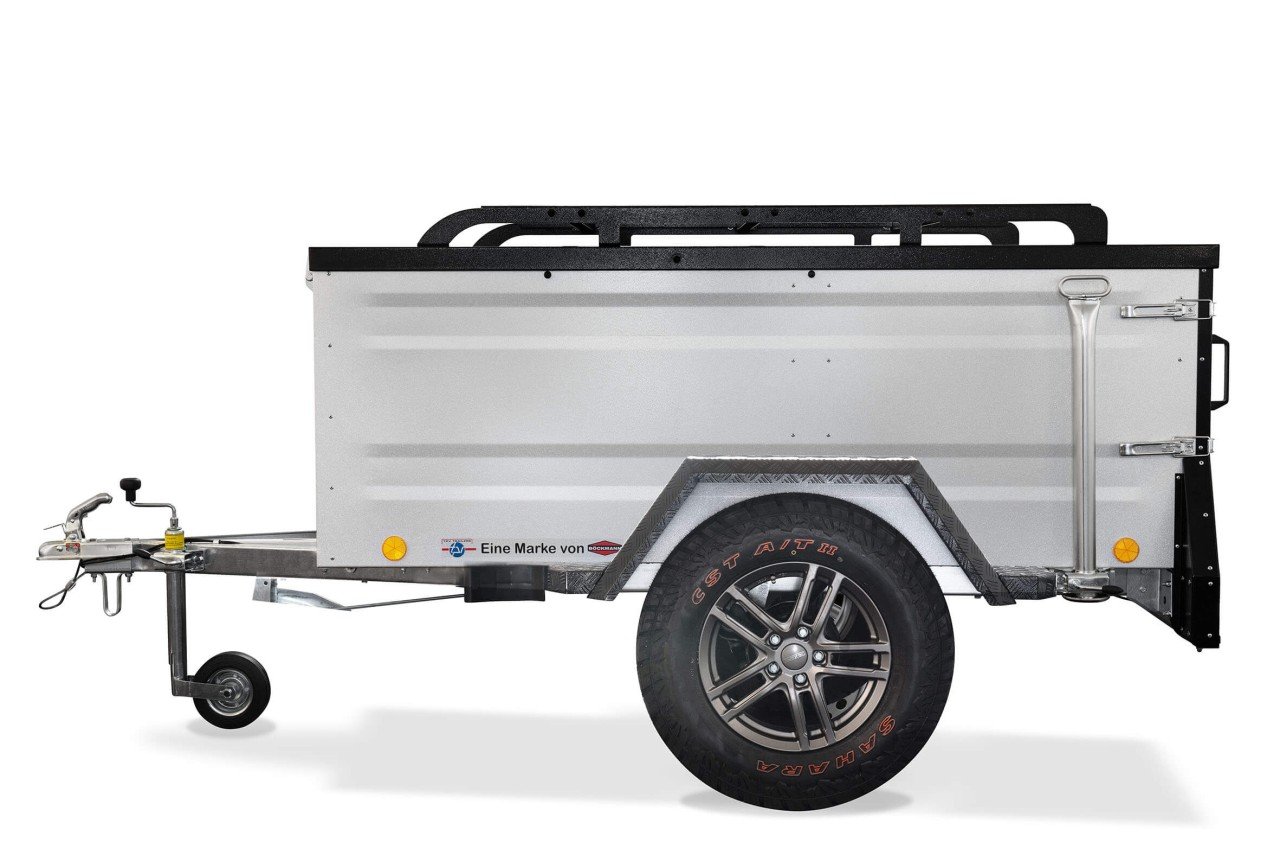 Offroad und Dachzelt Anhänger 1000kg KT-EB2 Aluminium Zinkbeschichtung – Bild 3