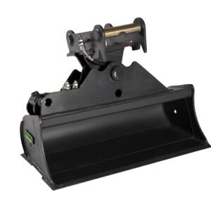 HÄNER Grabenräumlöffel hydraulisch mit MS01 für Bagger 1,2-1,9t