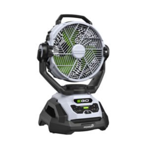 EGO 25 cm Ventilator mit Sprühnebelfunktion FN1000E – ohne Akku & Ladegerät