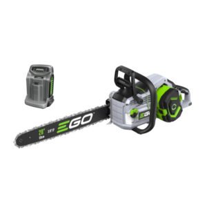 EGO Akku-Motorsäge CS2005E Kit, AC2000, Schienenlänge 50cm – inkl. Akku & Ladegerät