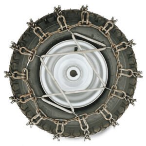 Husqvarna Schneeketten mit Spikes – Reifengröße 20×8-8