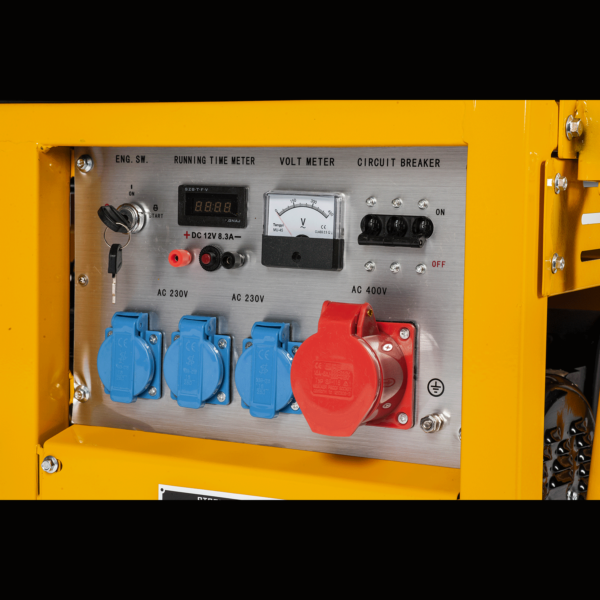 Lumag Benzin-Generator G8-E, 8,0 kW – Bild 4