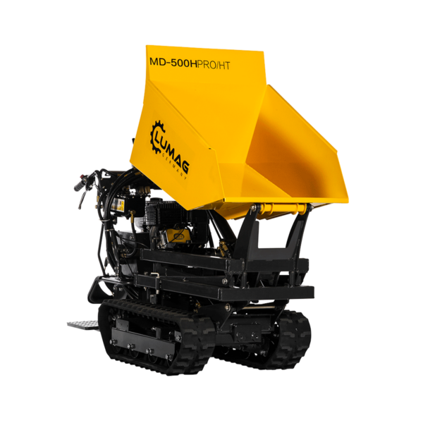 Lumag Benzin-Raupendumper, MD500HPROHT High-Tip-Funktion – Bild 12