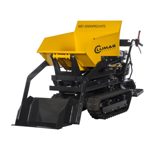 Lumag Benzin-Raupendumper, MD500HPROHTS High-Tip & Schaufel
