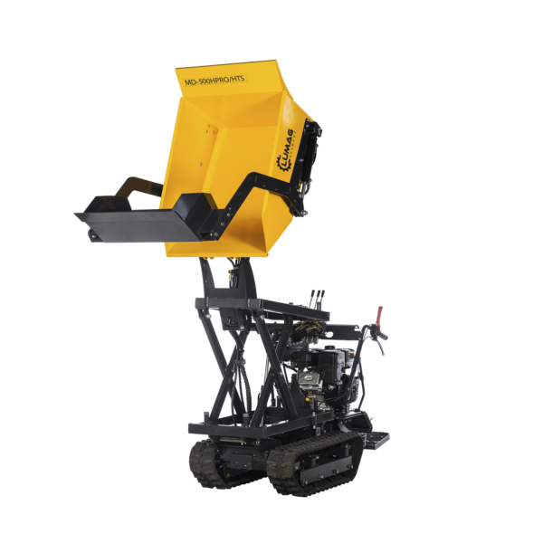Lumag Benzin-Raupendumper, MD500HPROHTS High-Tip & Schaufel – Bild 10