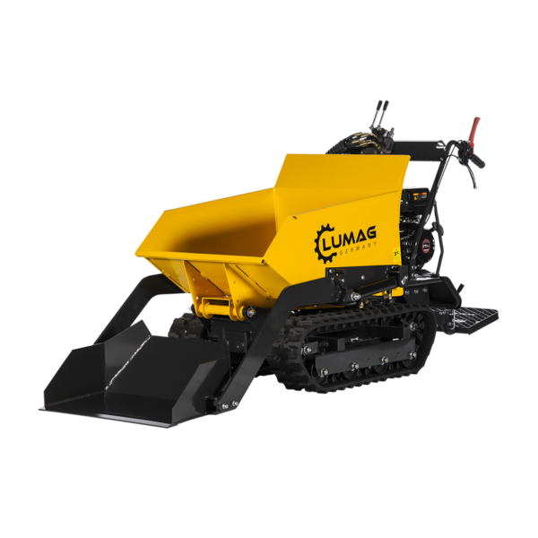 Lumag Benzin-Raupendumper MD500HPROS, mit Schaufel – Bild 2