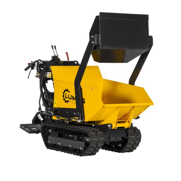Lumag Benzin-Raupendumper MD500HPROS, mit Schaufel – Bild 3
