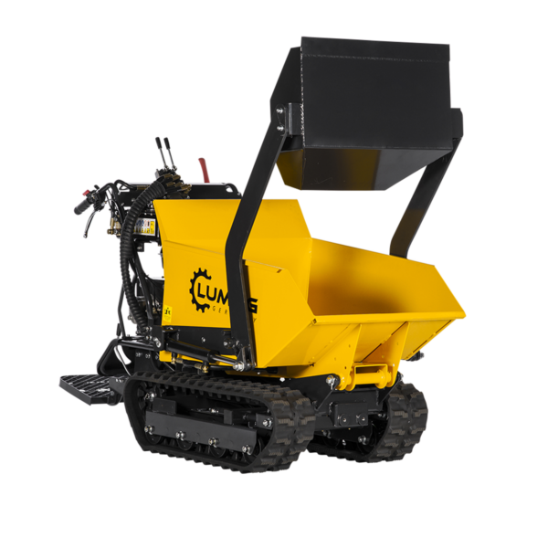 Lumag Benzin-Raupendumper MD500HPROS, mit Schaufel – Bild 4