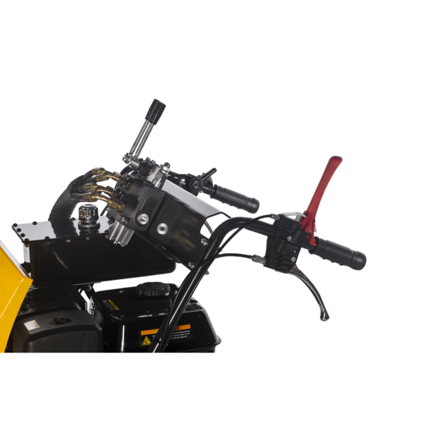 Lumag Benzin-Raupendumper MD500HPROS, mit Schaufel – Bild 9