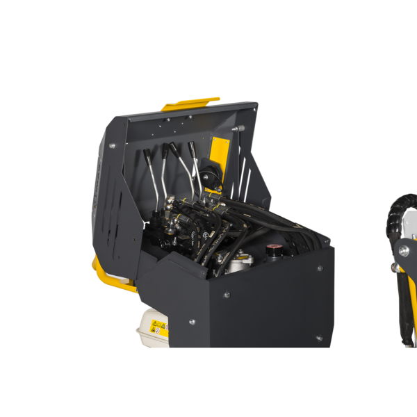 Lumag Benzin-Raupendumper VH500PROGXA, Schaufel und HONDA-Motor – Bild 4