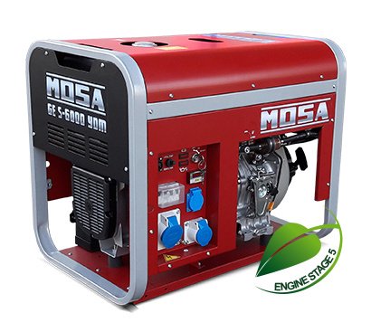MOSA Stromerzeuger Stromgenerator GE S-6000 YDM (AA)