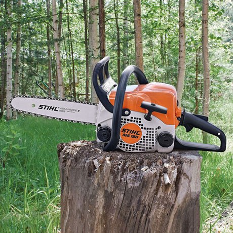 STIHL Motorsäge MS 180, PMM3, Schienenlänge 30cm – Bild 2
