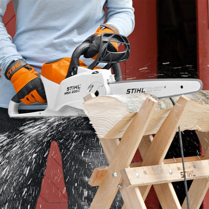 STIHL Akku-Motorsäge MSA 200 C-BQ, Schienenlänge 35cm – ohne Akku & Ladegerät