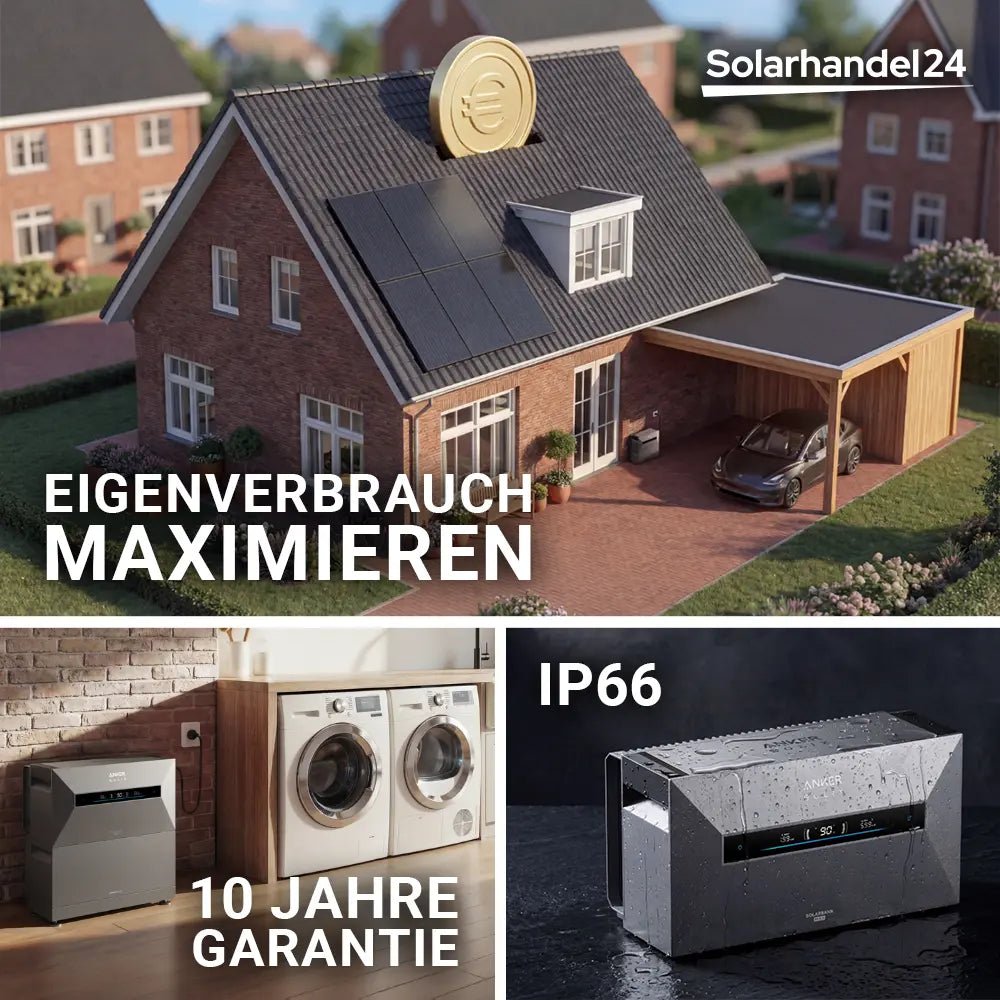 Anker SOLIX Solarbank Max AC inkl. Smart Meter mit Speicheroption