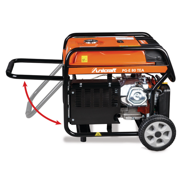 Unicraft Stromgenerator Stromerzeuger PG-E 80 TEA H – Bild 5