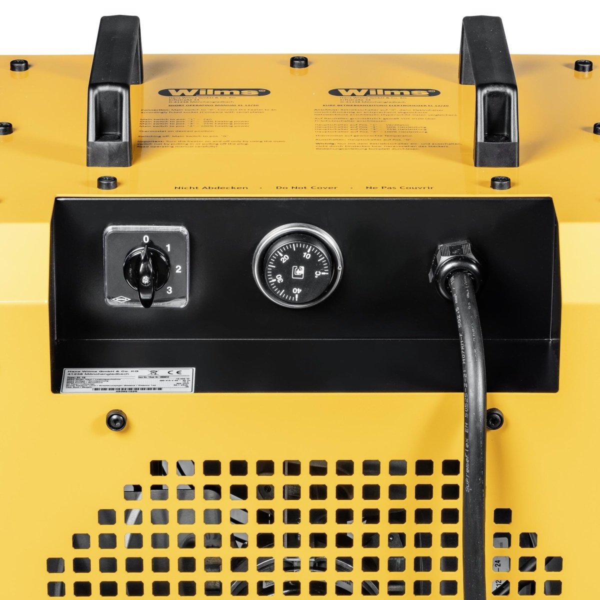Wilms Elektroheizer mit Axialventilator EL 12 – Bild 2