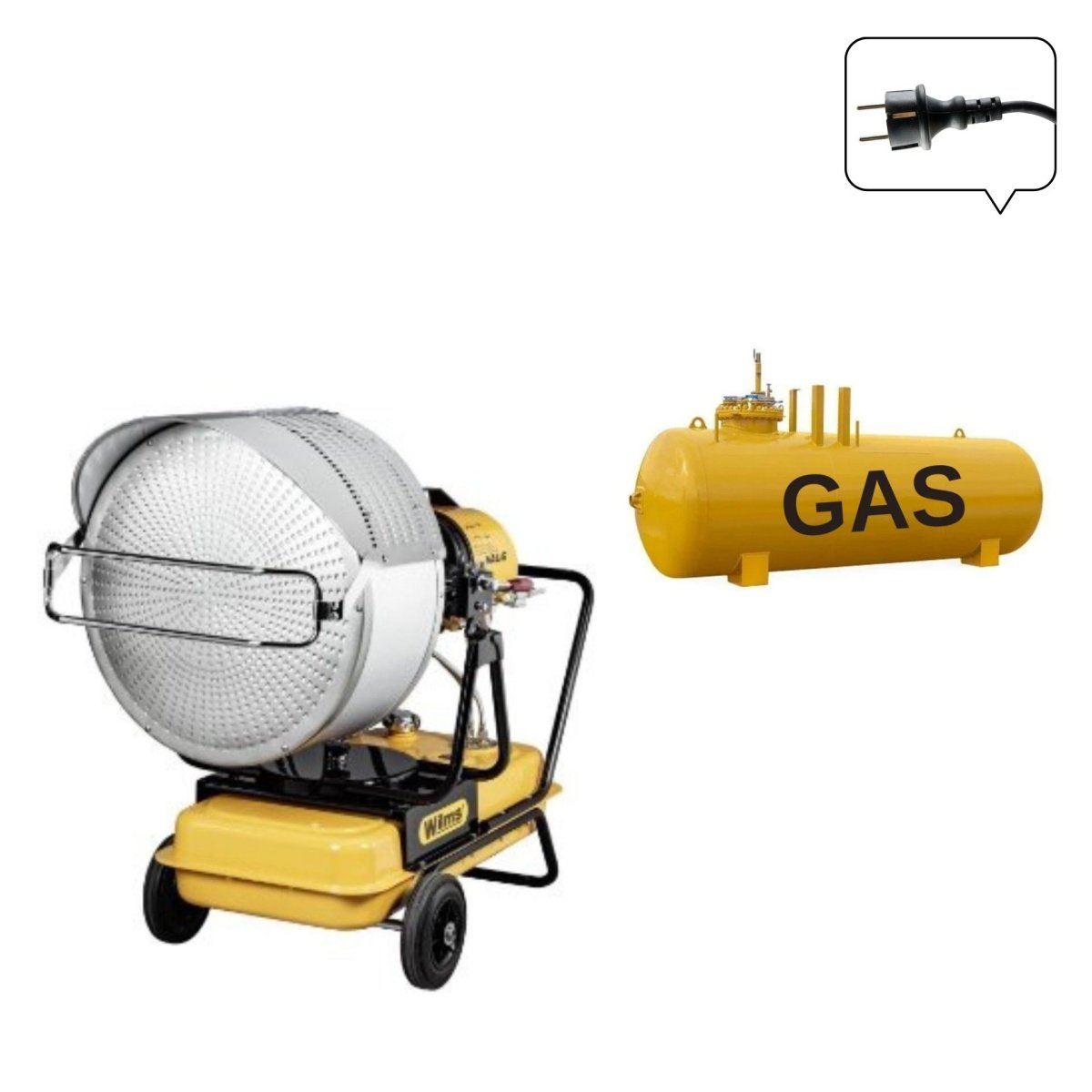Wilms Infrarot Ölheizer VAL 6 GAS