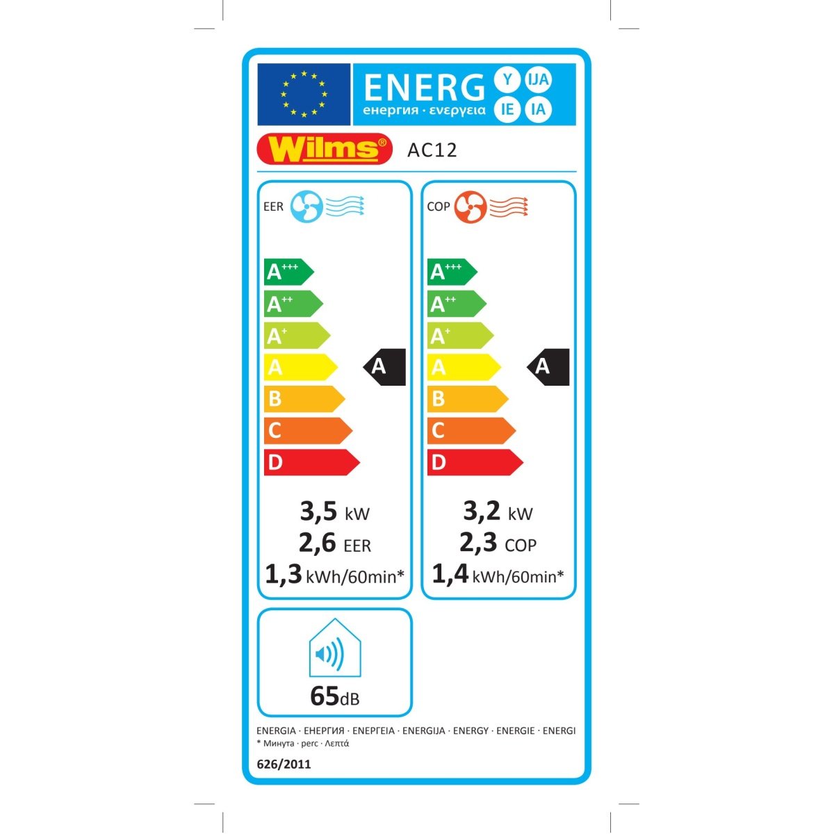 Wilms Klima-Kombigerät AC 12 mit Abluftschlauch – Bild 5