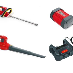 WOLF-Garten Laubbläser + Heckenschere Li-Ion Power 36V BB36/HSB36